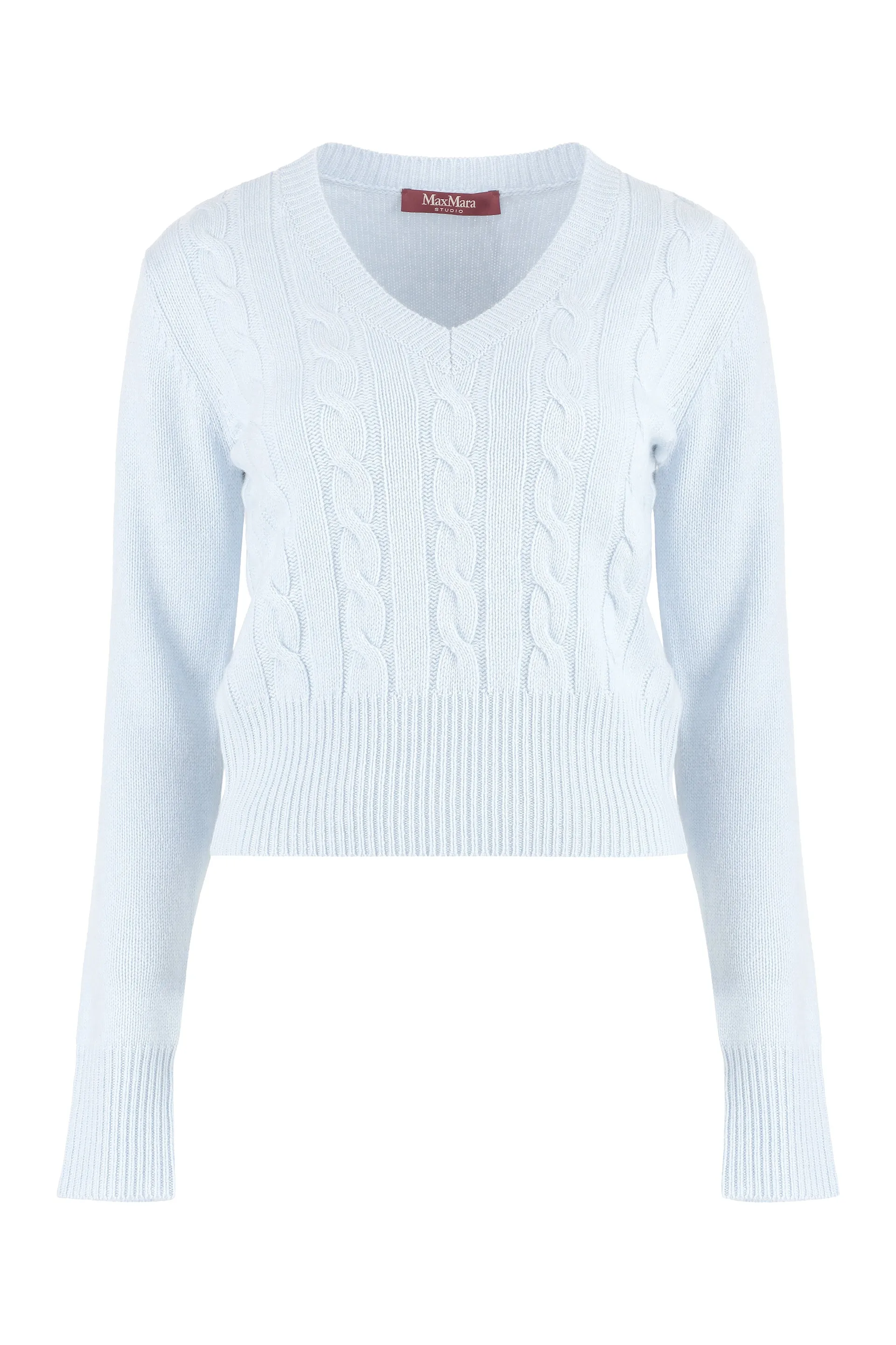 Max Mara Studio Maglione in cachemire con scollo a V