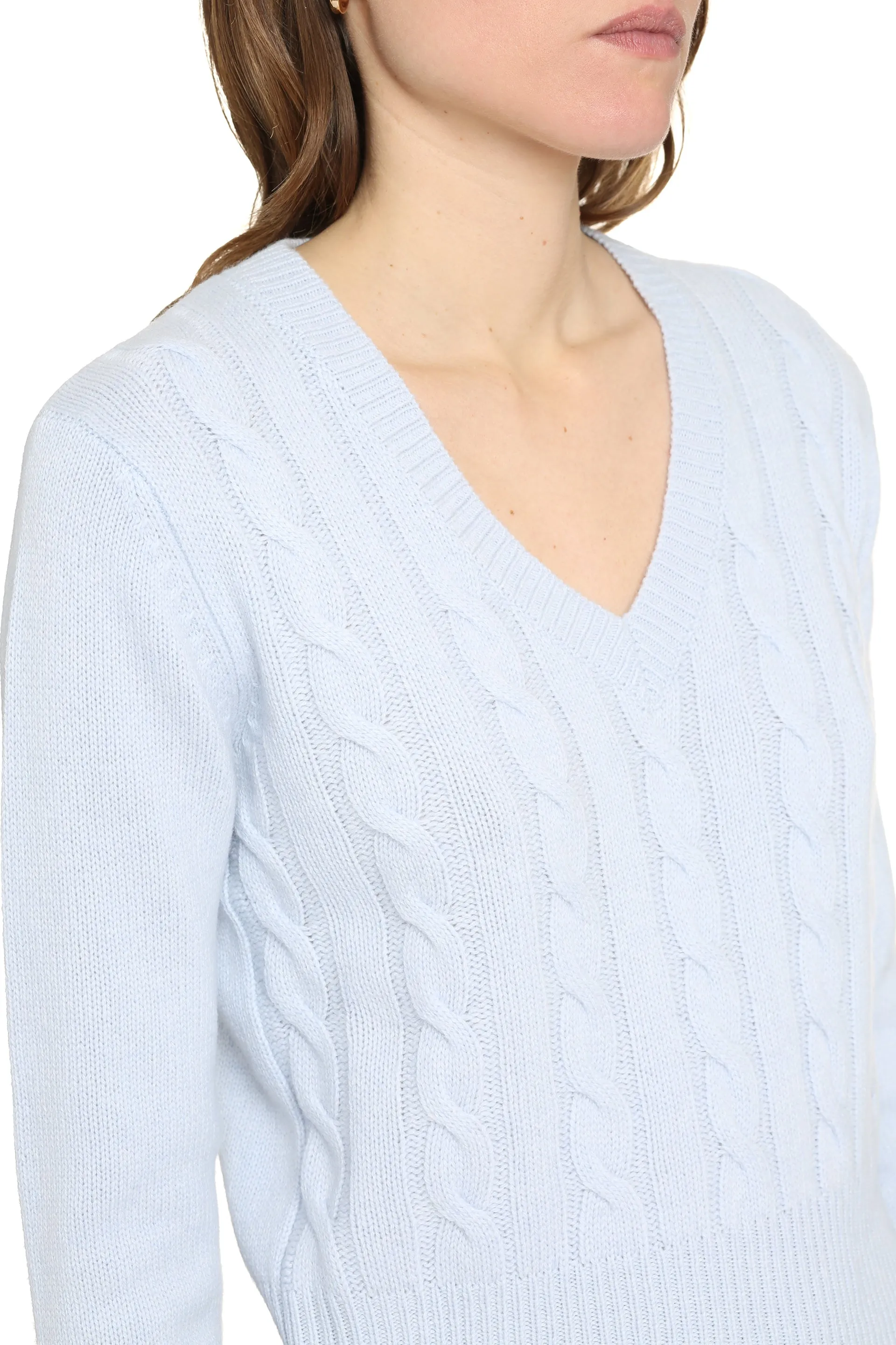 Max Mara Studio Maglione in cachemire con scollo a V