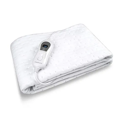 medisana HU 665 Sottocoperta elettrica, 150 x 80 cm, spegnimento automatico, protezione da surriscaldamento, 3 impostazioni di t