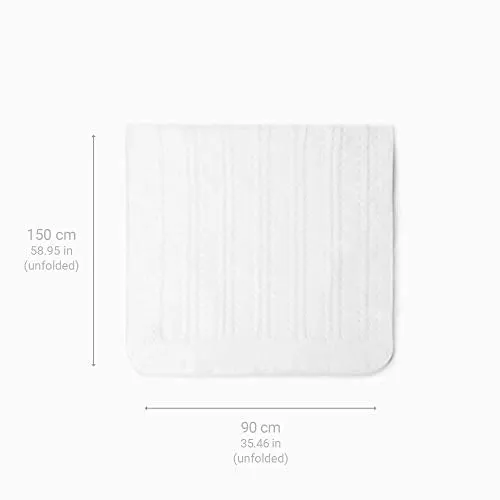 medisana HU 665 Sottocoperta elettrica, 150 x 80 cm, spegnimento automatico, protezione da surriscaldamento, 3 impostazioni di t