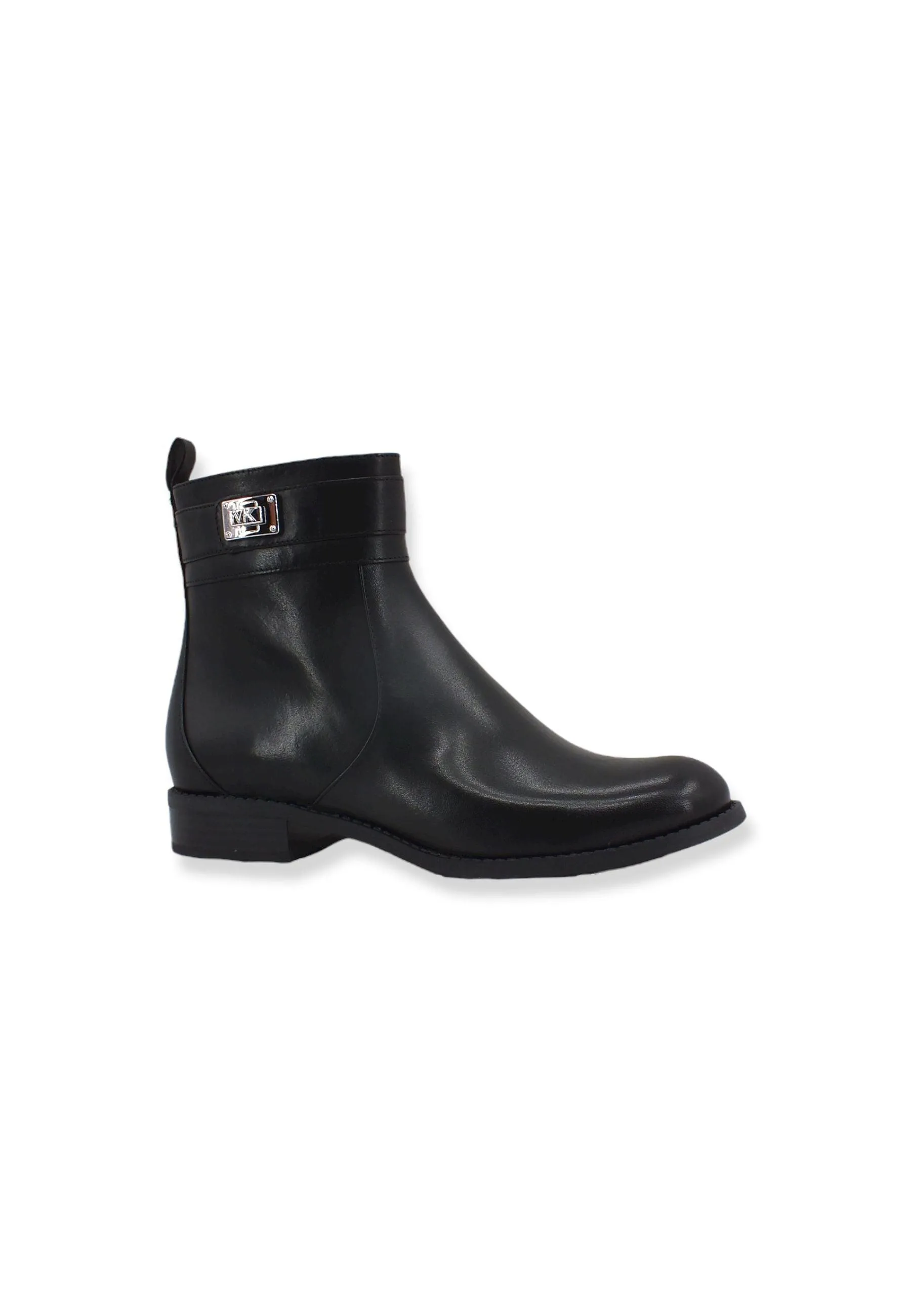 MICHAEL KORS Padma Strap Flat Bootie Stivaletto Polacco Donna Black 40T2PDFE5L