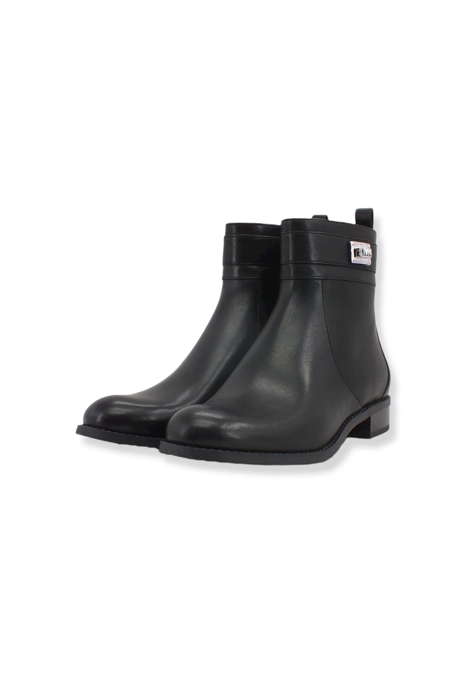 MICHAEL KORS Padma Strap Flat Bootie Stivaletto Polacco Donna Black 40T2PDFE5L