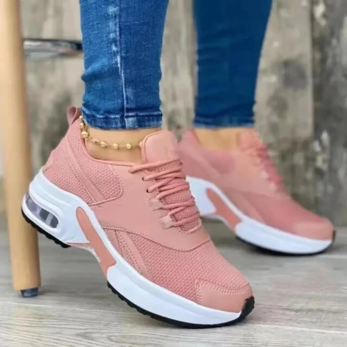 Nuove scarpe da ginnastica Scarpe da donna Scarpe da tennis da donna Scarpe di tela Scarpe casual da donna sportive con plateau