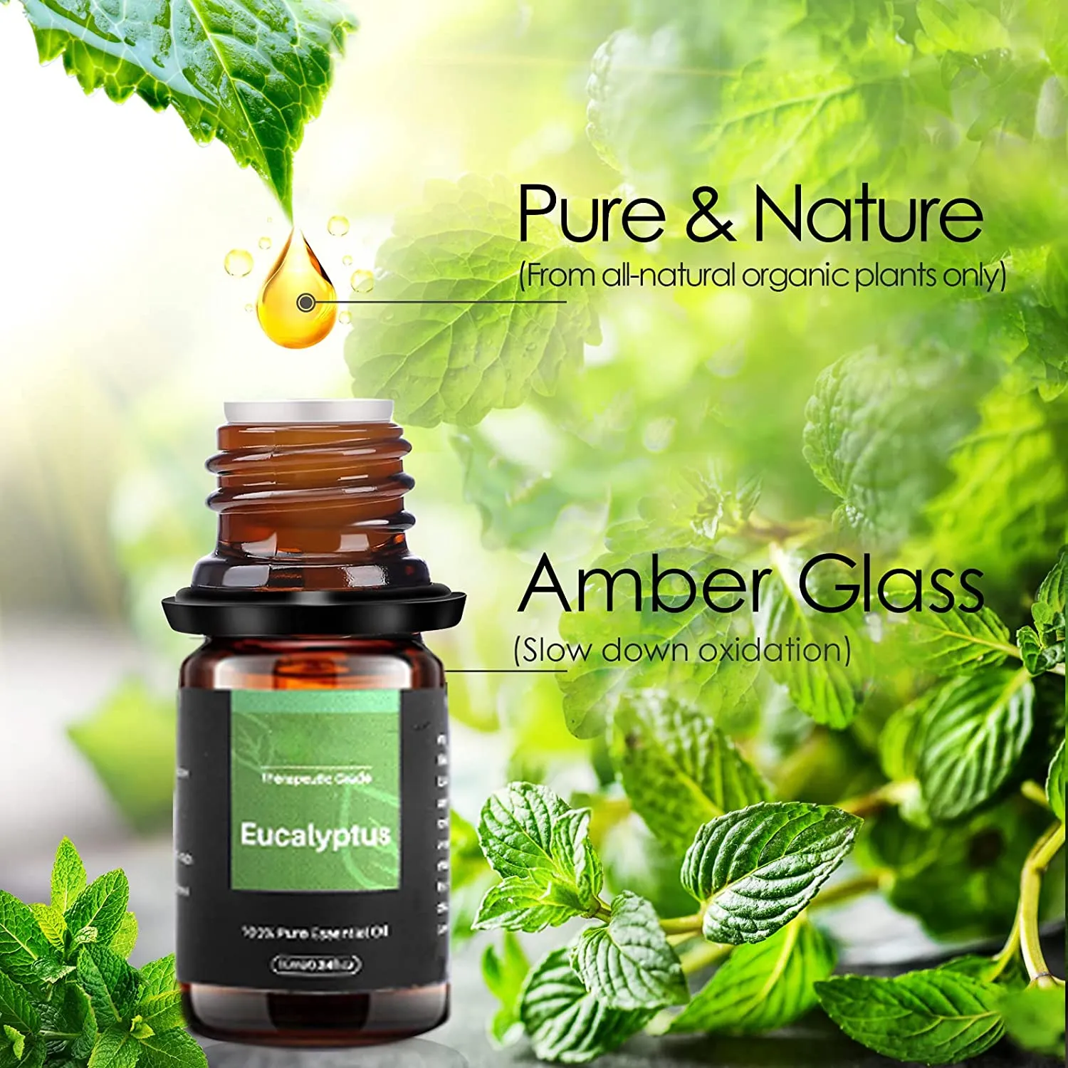 Oli Essenziali Aromaterapia 14x10ML, 100% Puri e Naturale Set di Oli Essenziali per Diffusori Umidificatore, SPA, Sauna, Aromate