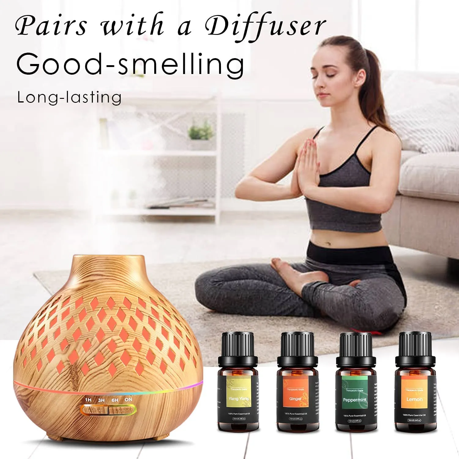 Oli Essenziali Aromaterapia 14x10ML, 100% Puri e Naturale Set di Oli Essenziali per Diffusori Umidificatore, SPA, Sauna, Aromate