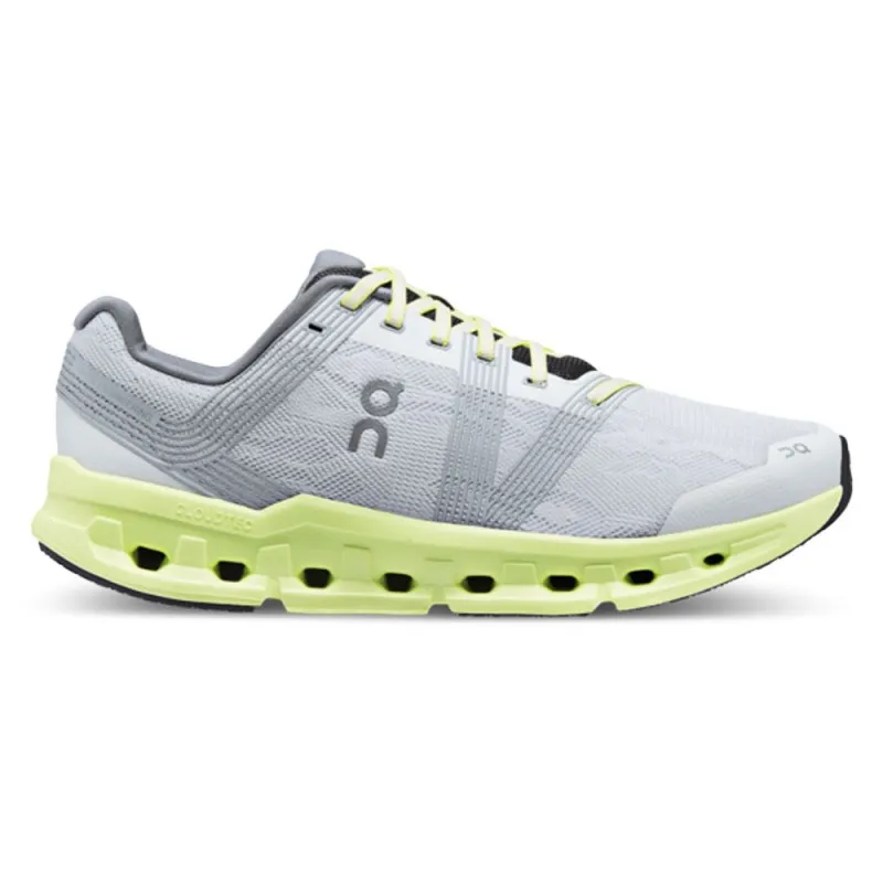 On Cloudgo Grigio Lime Chiaro - Scarpe Running Uomo