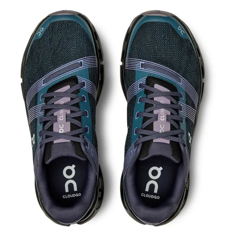On Cloudgo Nero - Scarpe Running Donna