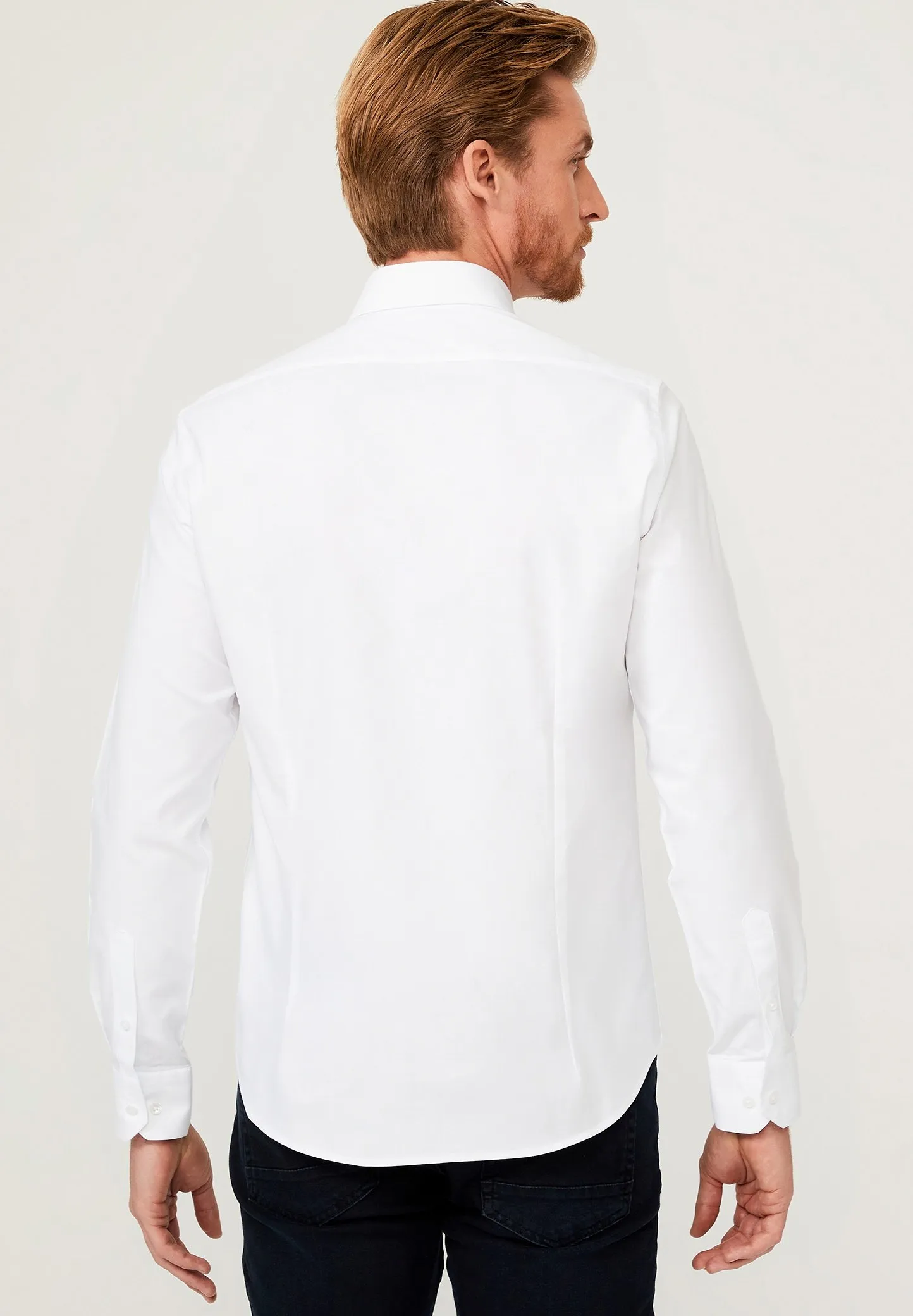 OXFORD GEKNÖPFTER KRAGEN SLIM FIT TALL - Camicia elegante