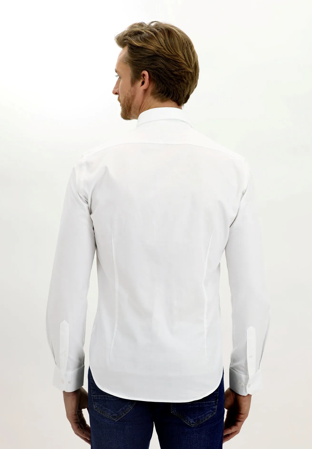 OXFORD GEKNÖPFTER KRAGEN SLIM FIT TALL - Camicia elegante