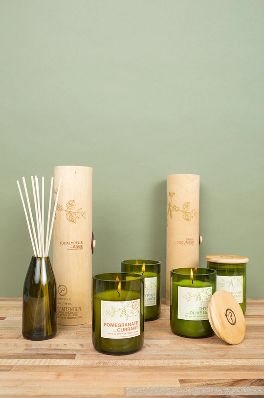 Paddywax candele profumate di soia Bamboo & Green Tea 226 g