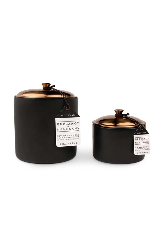 Paddywax candele profumate di soia Bergamot & Mahogony 141 g