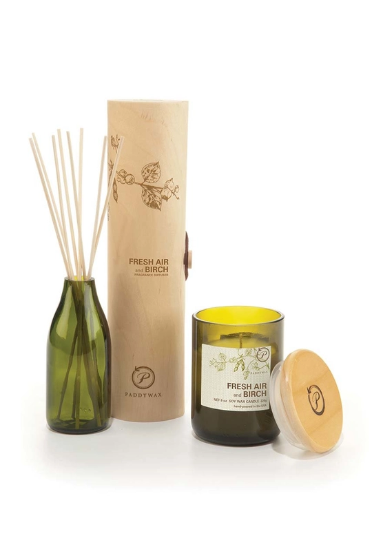Paddywax candele profumate di soia Fresh Air & Birch 226 g
