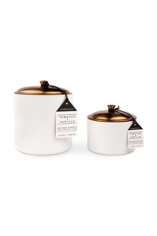 Paddywax candele profumate di soia Tobacco & Vanilla 141 g