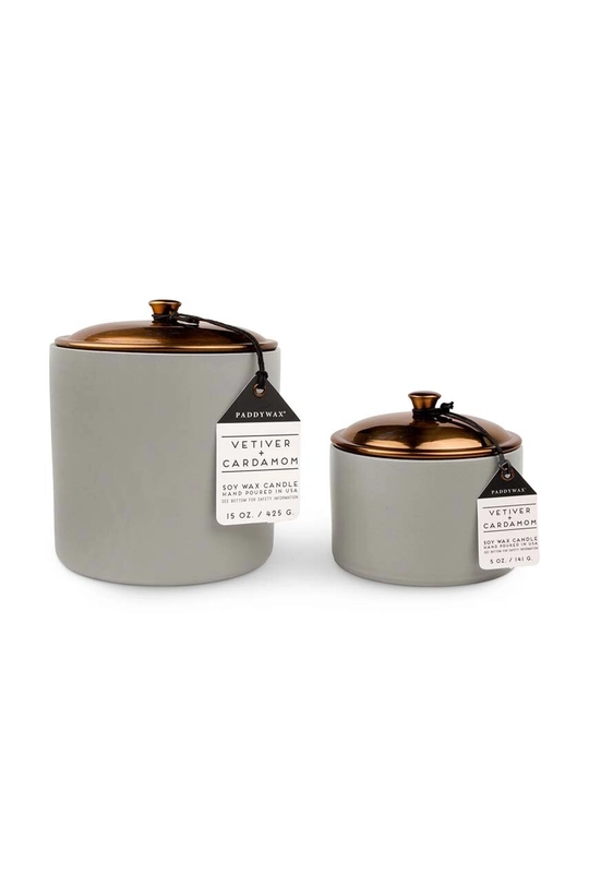 Paddywax candele profumate di soia Vetiver & Cardamon 141 g