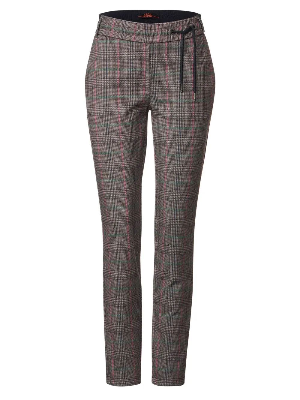 Pantalone Donna a quadri casual