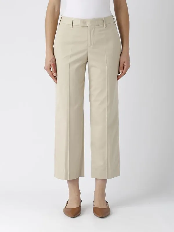 Pantalone donna PT Torino in misto cotone stretch Beige