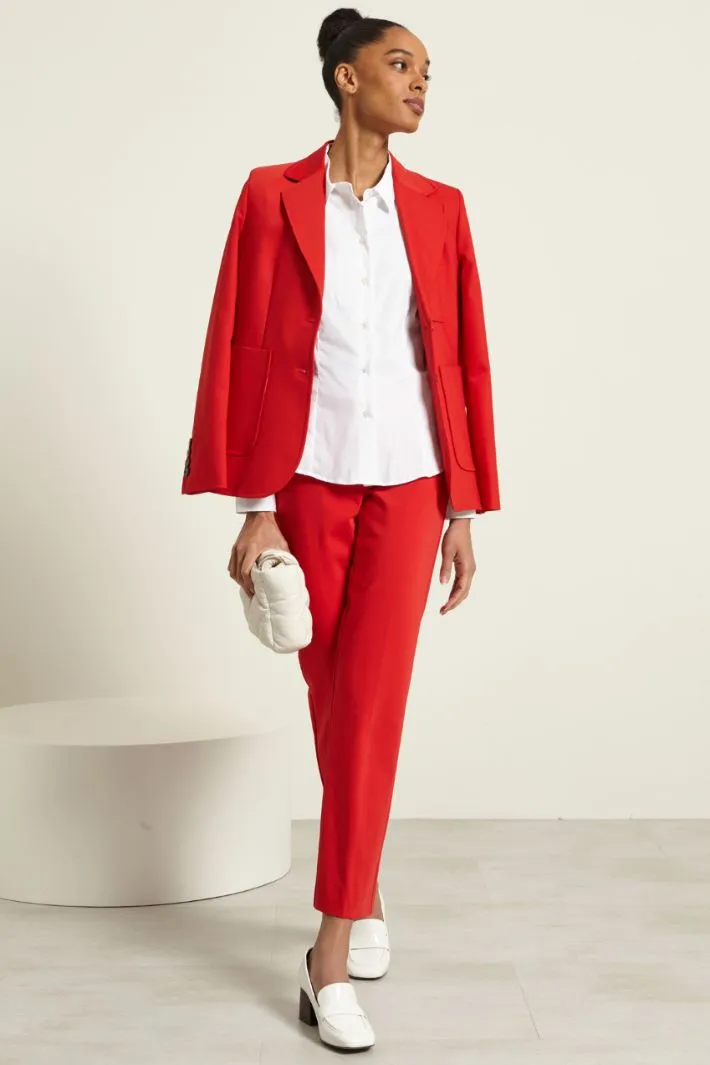 Pantaloni chino in cotone