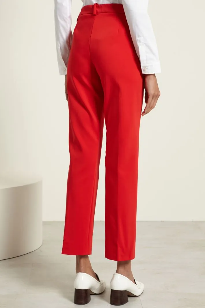Pantaloni chino in cotone