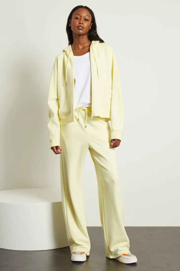 Pantaloni in jersey pesante