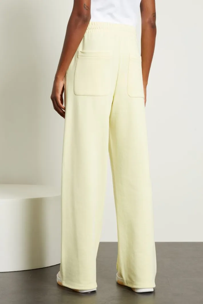 Pantaloni in jersey pesante