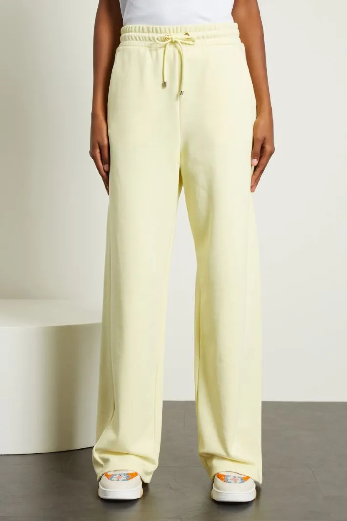 Pantaloni in jersey pesante