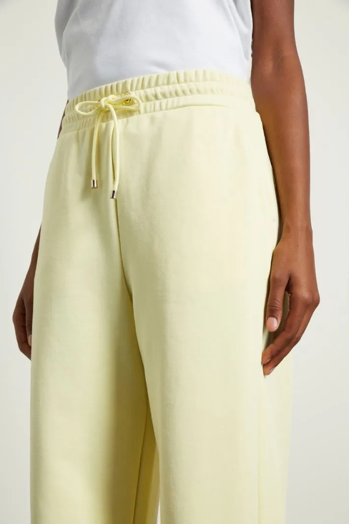 Pantaloni in jersey pesante