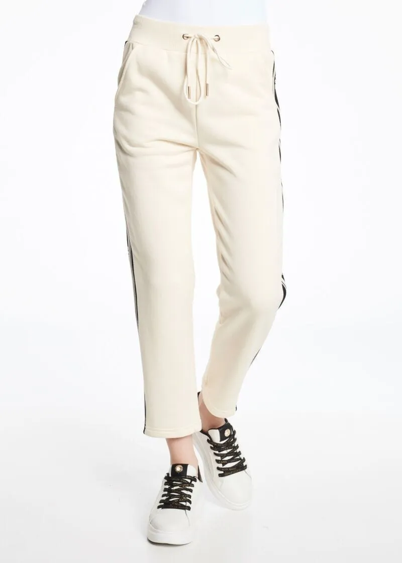 Pantaloni jogging in felpa