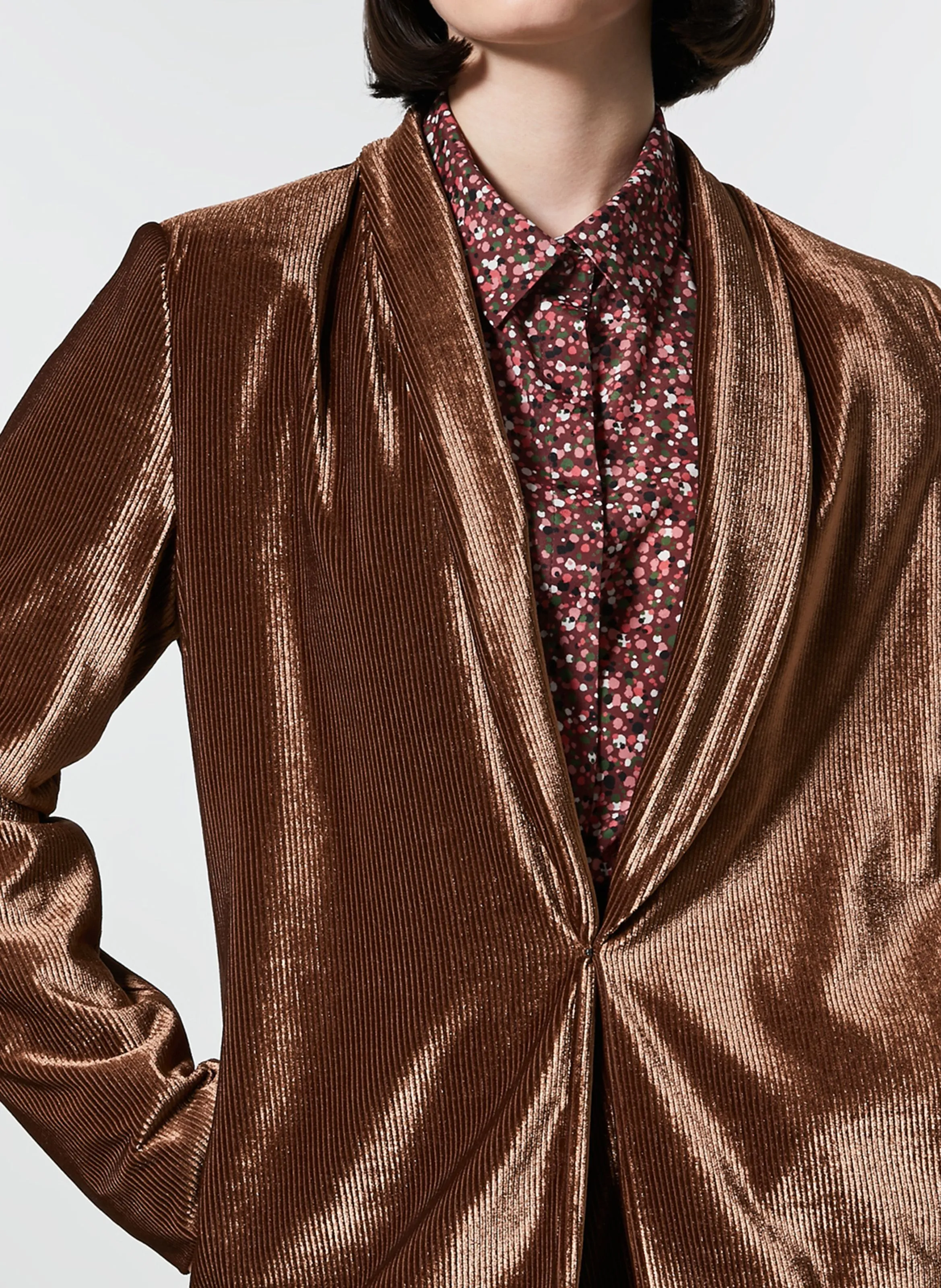  PERSONA by Marina Rinaldi   OSARE - Giacca tailleur con revers | Marrone