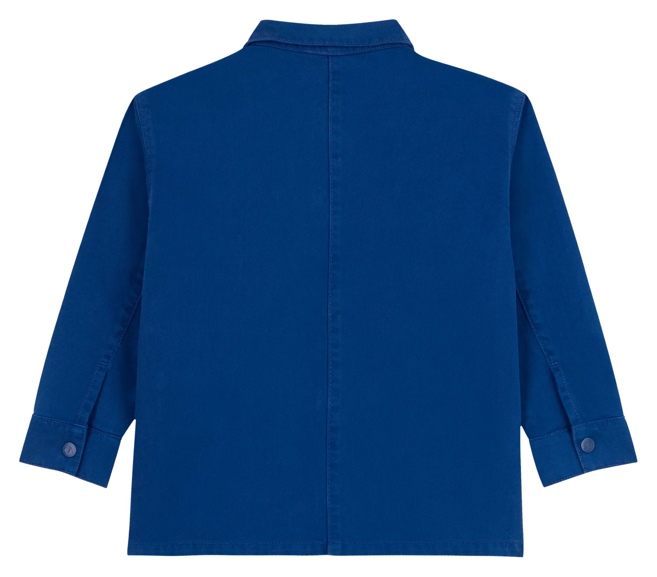  PETIT BATEAU   Giacca collo classico in misto cotone | Blu