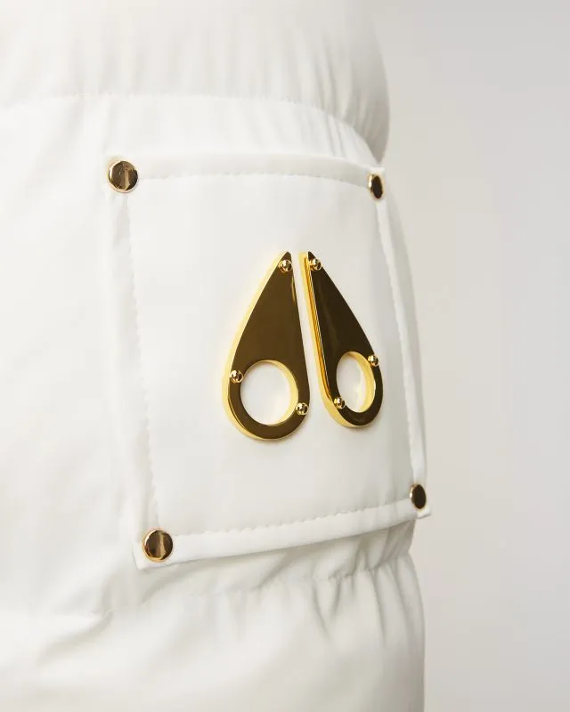 Piumino bianco da uomo Moose Knuckles Skillman Jacket