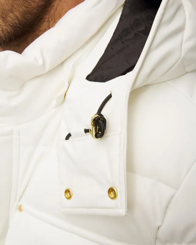 Piumino bianco da uomo Moose Knuckles Skillman Jacket
