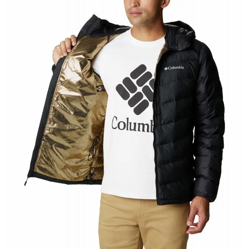 Piumino Columbia Labyrinth Loop con cappuccio (nero) Uomo