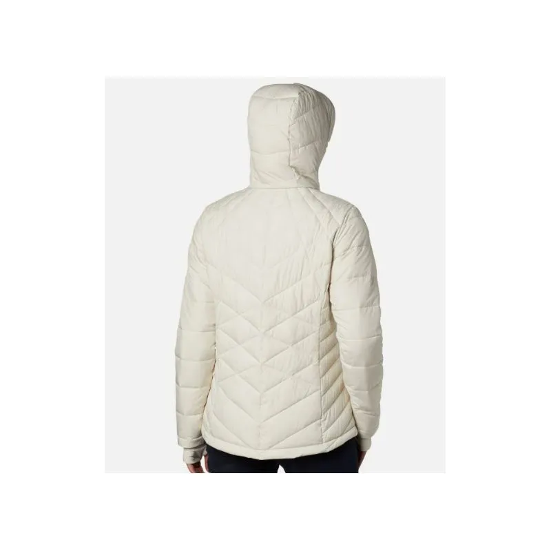 Piumino con cappuccio da donna Columbia Heavenly (Gesso)