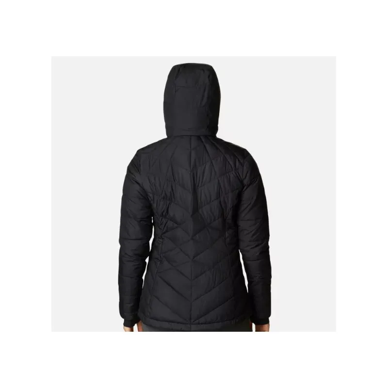 Piumino con cappuccio da donna Columbia Heavenly (nero)