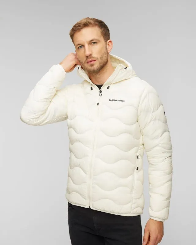 Piumino da uomo Peak Performance Helium Down bianco