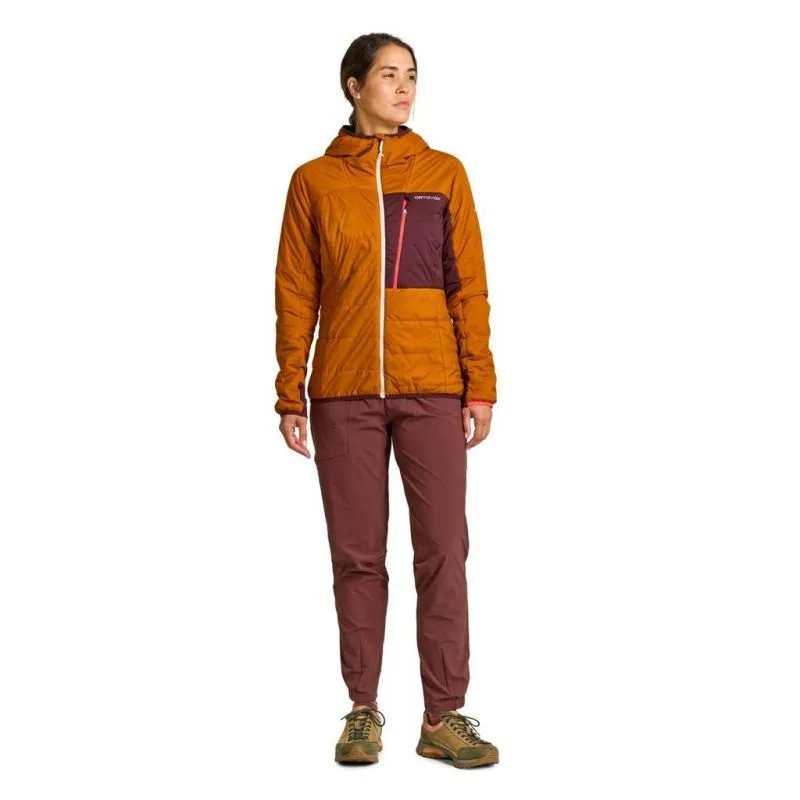 Piumino donna Ortovox Swisswool Piz Duan (Ice Waterfall)