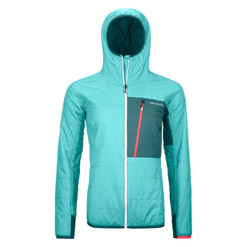 Piumino donna Ortovox Swisswool Piz Duan (Ice Waterfall)