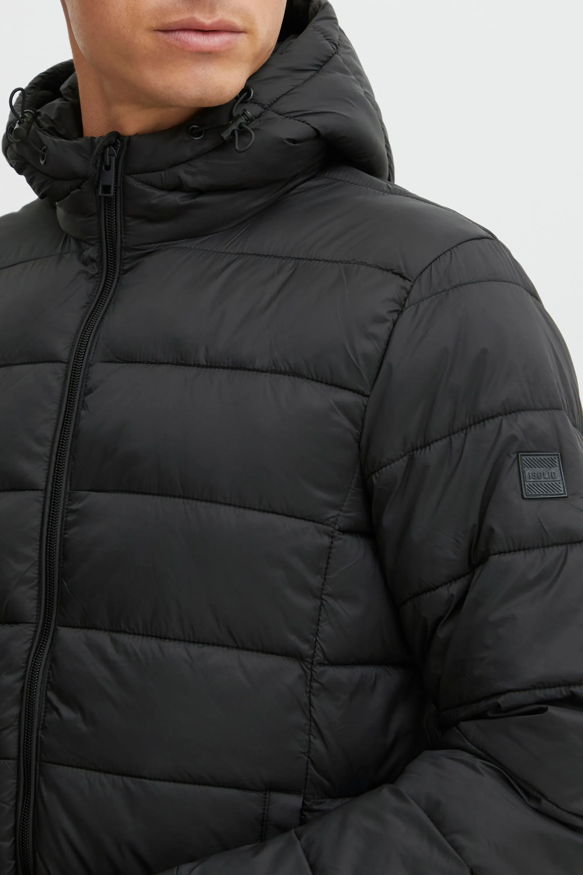 PIUMINO "SDCOLE JA1" NERO IN NYLON