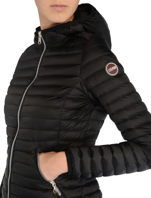 Piumino slim Colmar Originals in tessuto light nero