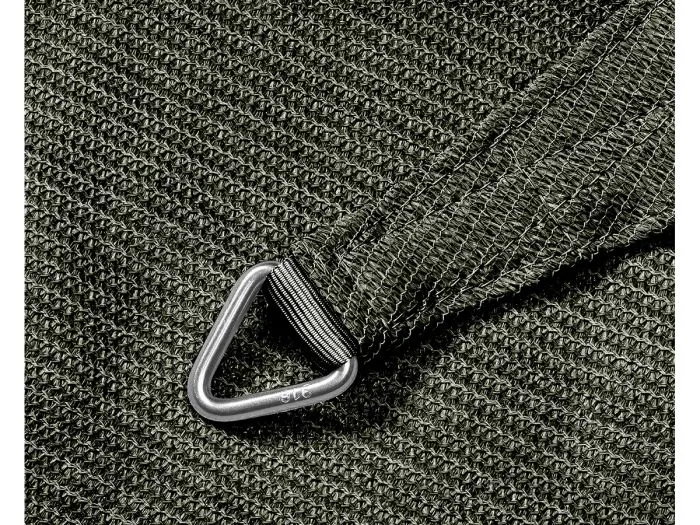 Platinum Coolfit vela ombreggiante triangolare 90° verde oliva 4 m