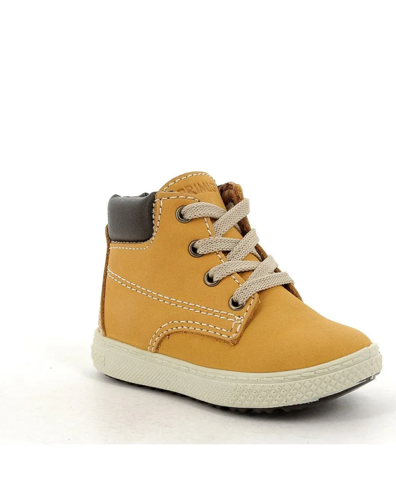 PRIMIGI 8358400 scarponcini pelle nabuk giallo