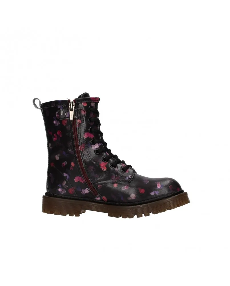 PRIMIGI 8428544 anfibi stivaletto biker fiorato