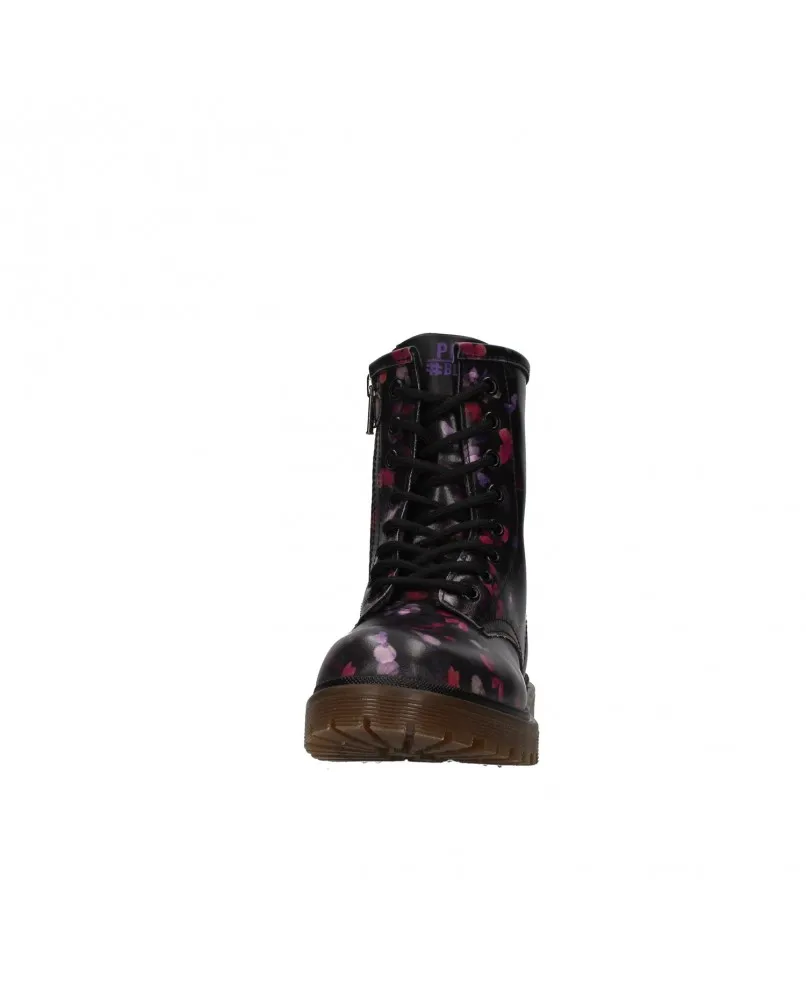 PRIMIGI 8428544 anfibi stivaletto biker fiorato