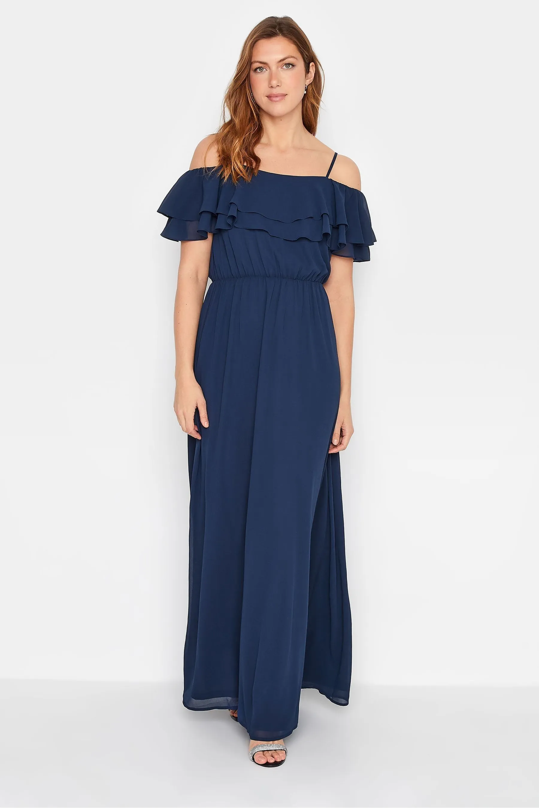 Sally - Abito maxi a Tall Ruches lungo