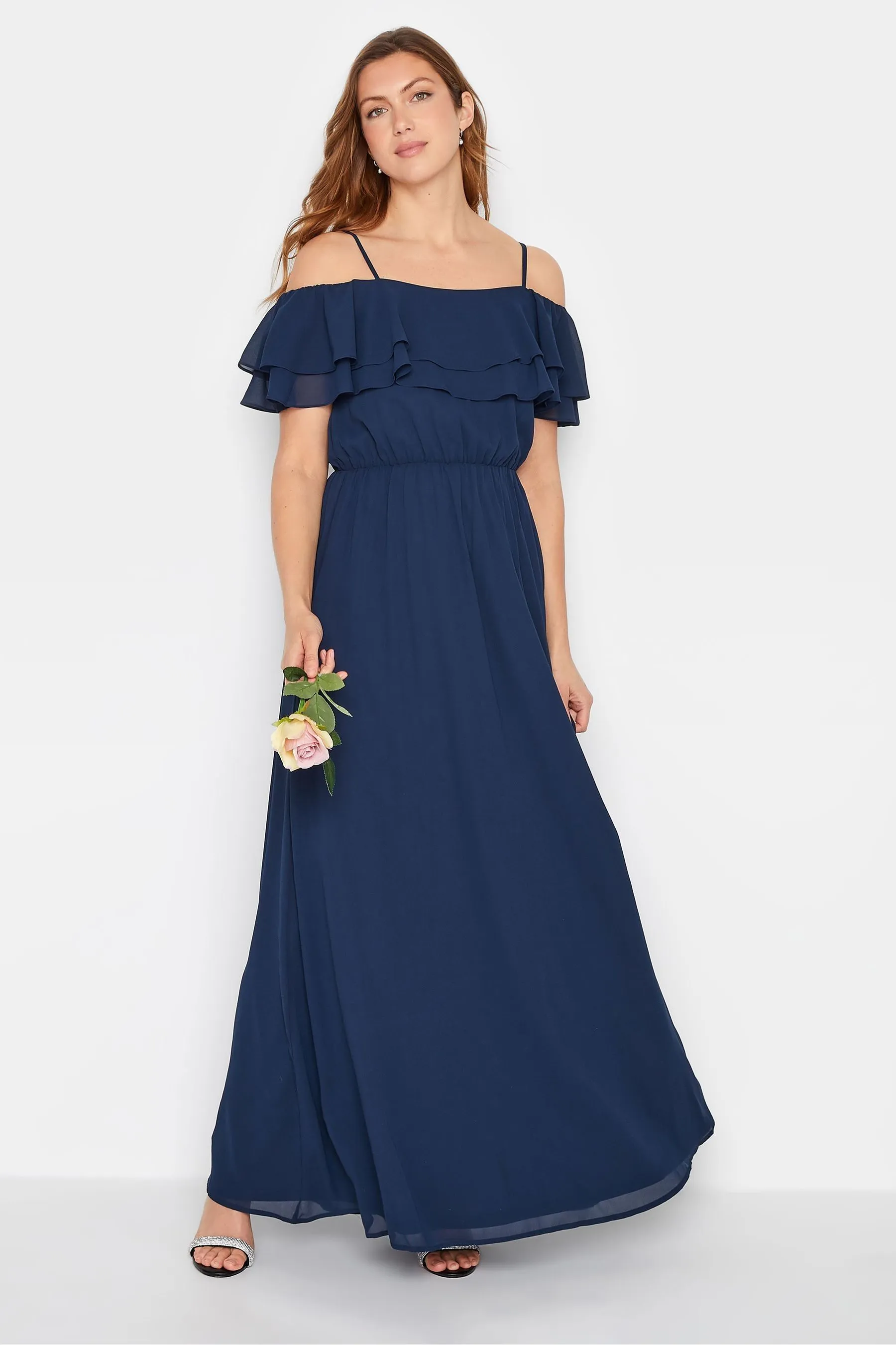 Sally - Abito maxi a Tall Ruches lungo
