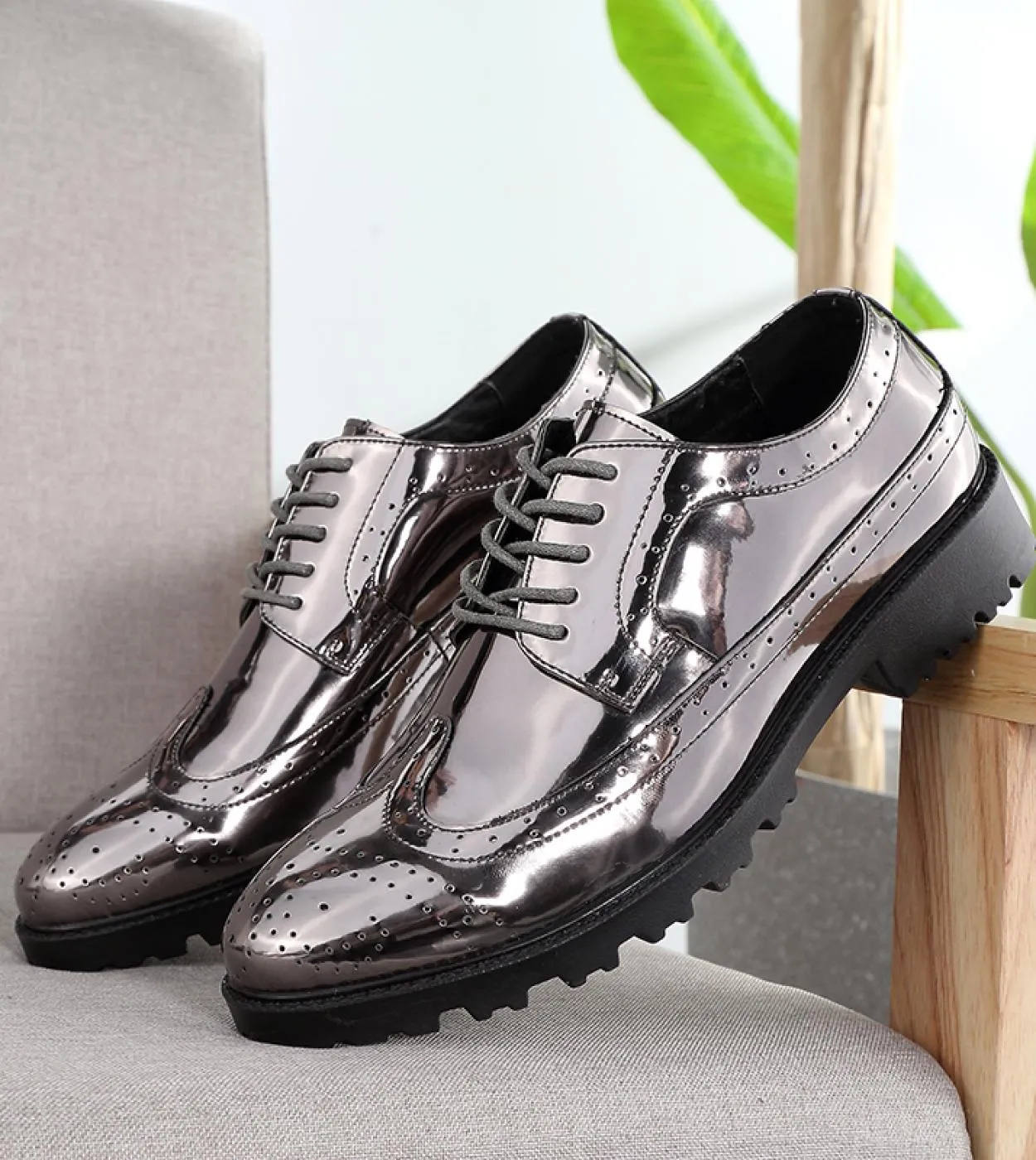 Scarpa casual per uomo Scarpe in pelle Oxford per uomo Abito da uomo Casual uomo a punta Luxury Fashion Business