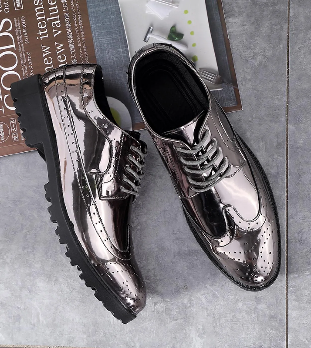 Scarpa casual per uomo Scarpe in pelle Oxford per uomo Abito da uomo Casual uomo a punta Luxury Fashion Business