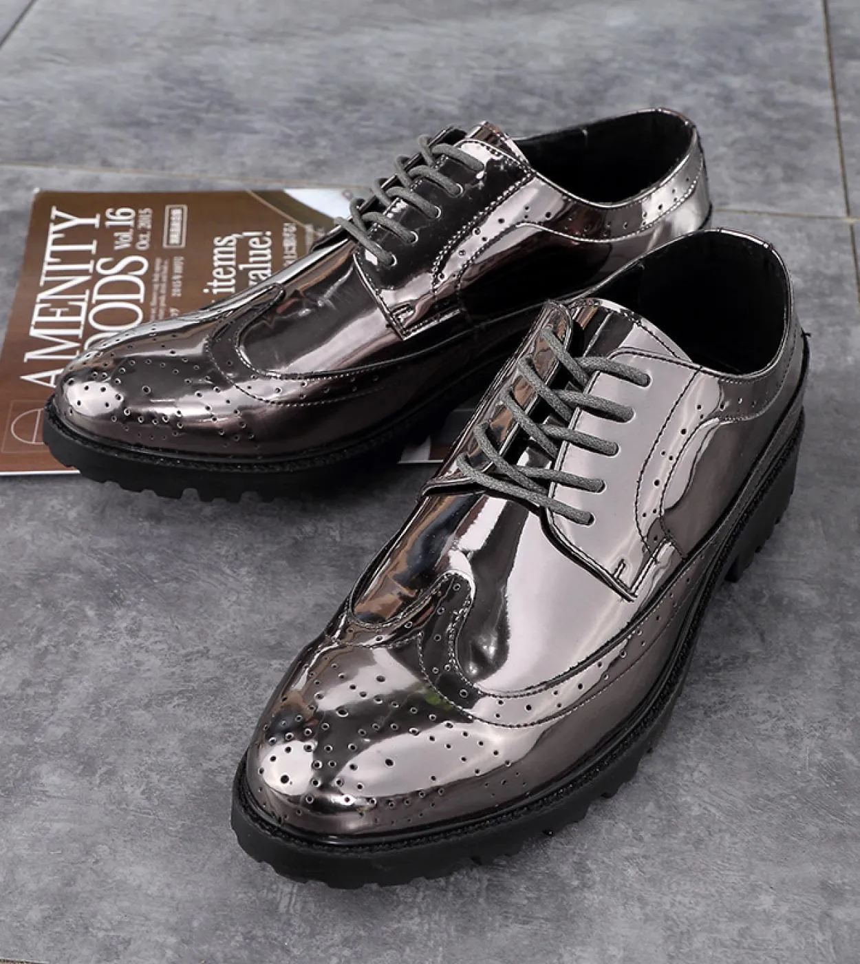 Scarpa casual per uomo Scarpe in pelle Oxford per uomo Abito da uomo Casual uomo a punta Luxury Fashion Business