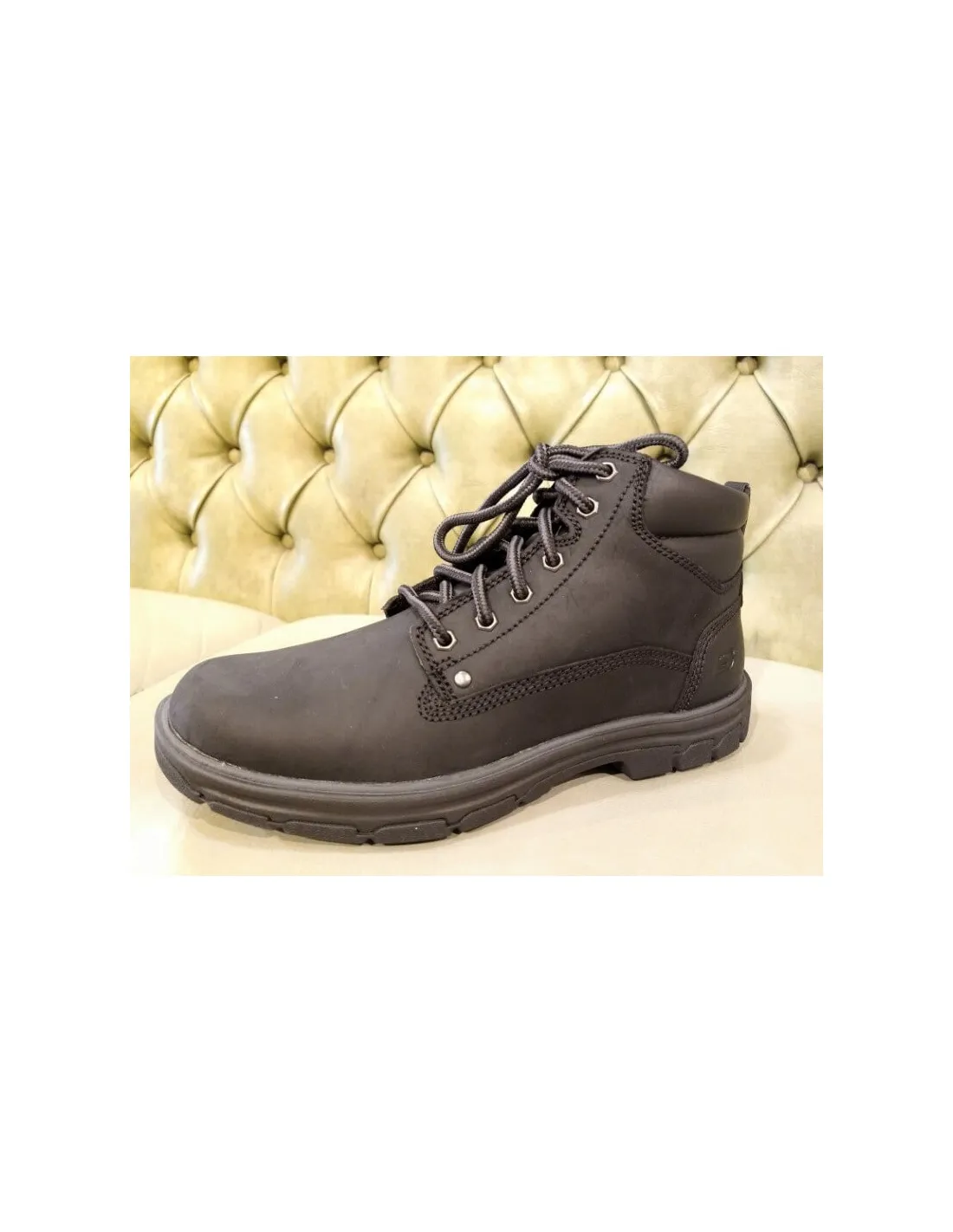 Scarponcini Skechers uomo Garnet nero