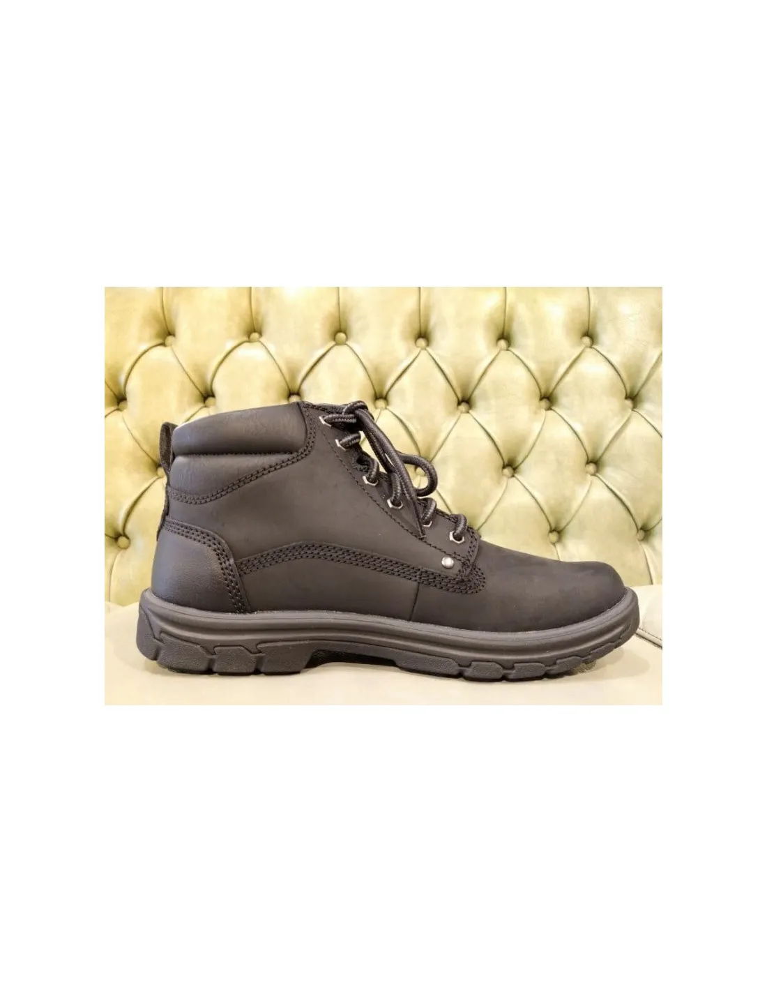 Scarponcini Skechers uomo Garnet nero